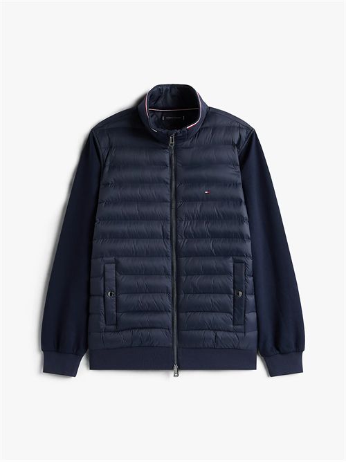 Giacca con mix di texture e dettagli iconici TOMMY HILFIGER | MW0MW41329/DW5